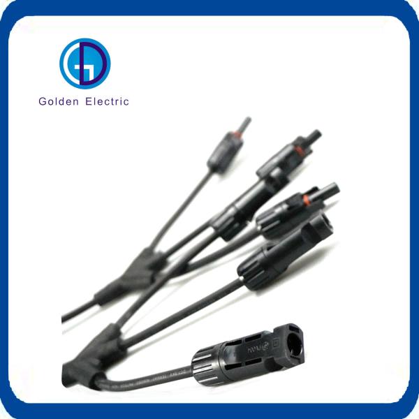 PV Mc004-3t1 Round Connector 1500V/30A Compatible with Mc4 Integration PV004-3t1