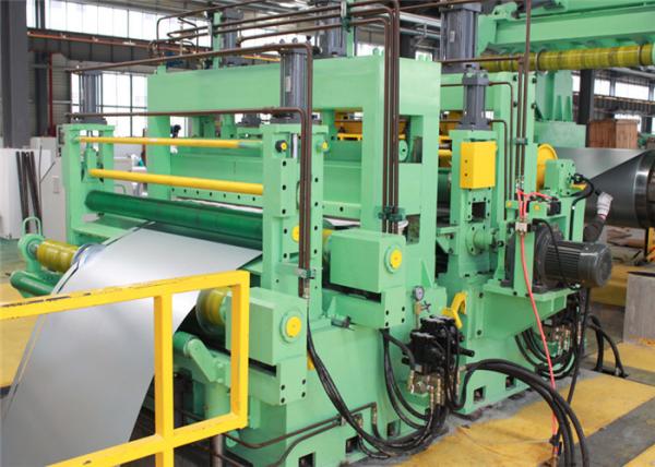 Ф220mm Steel Coil Slitting Line , Aluminum Slitter Machine Hot Rolled Easy Operation