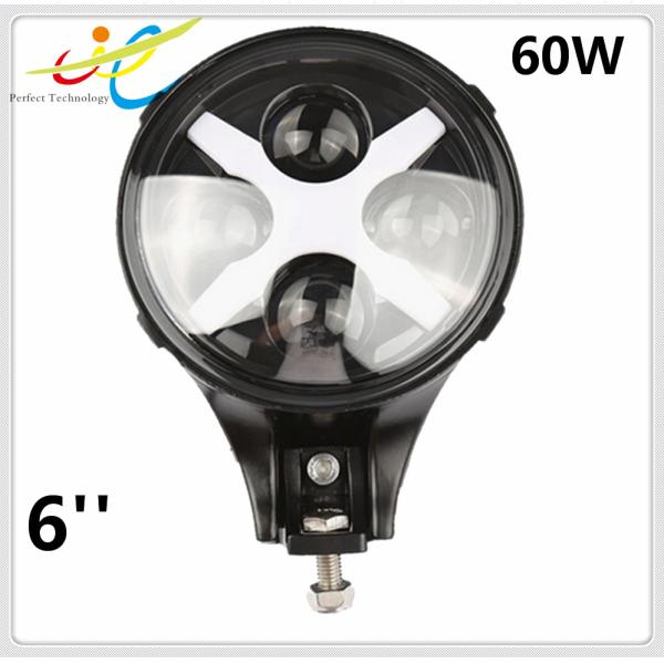 2018 New 6inch 60W Jeep headlight LED driving headlight DV 12V 24V waterproof IP68 with DRL