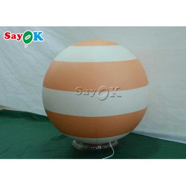 7ft Pvc Orange Airtight Inflatable Christmas Balloon Xmas Hanging Decor