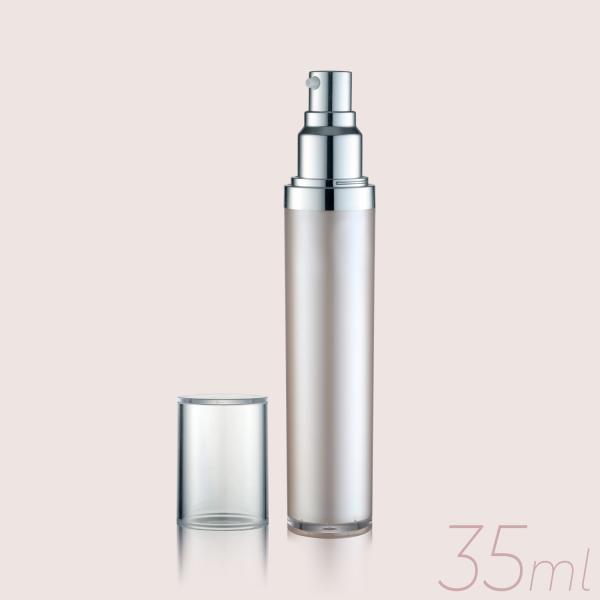 Double Wall Looking Inner PP Empty Plastic Pump Bottles GR206A