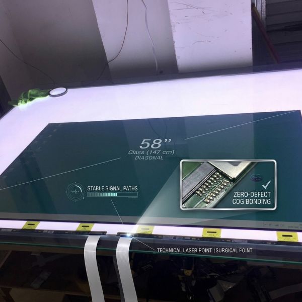 LG 49 Inch TFT Panel with IPS Technology and 60Hz Refresh Rate for TV Display