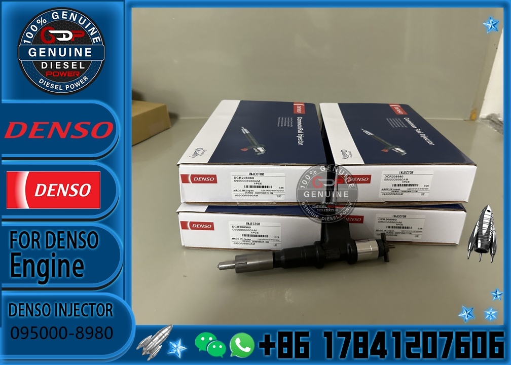 High Performance Injector 095000-8980 Fuel Injector 8-98167556-2 for ISUZU 6WG1