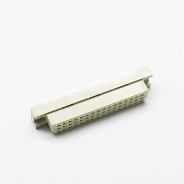 1000VAC Brass Polyester PBT Pcb Header Connector 30 Pin DIN41612 ROHS 3.0A