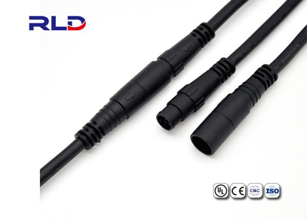 Electric Bike 10 Pin Waterproof 28AWG Male Female Connector