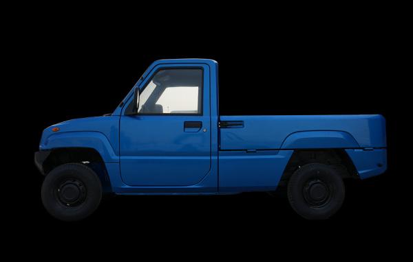 Low Speed EV Pickup Trucks Electric Car Mini Pickup Trucks Adult EV Pure Battery Range Truck