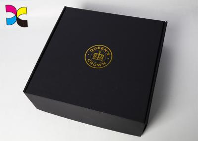 Corrugated Printed Cardboard Boxes Matte Lamination Shipping 11 * 11 * 4CM