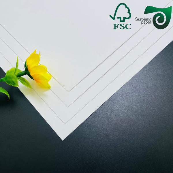 FSC 200gsm Virgin White Kraft Paper Rolls 24   35  Perfect For Making Paper Bags