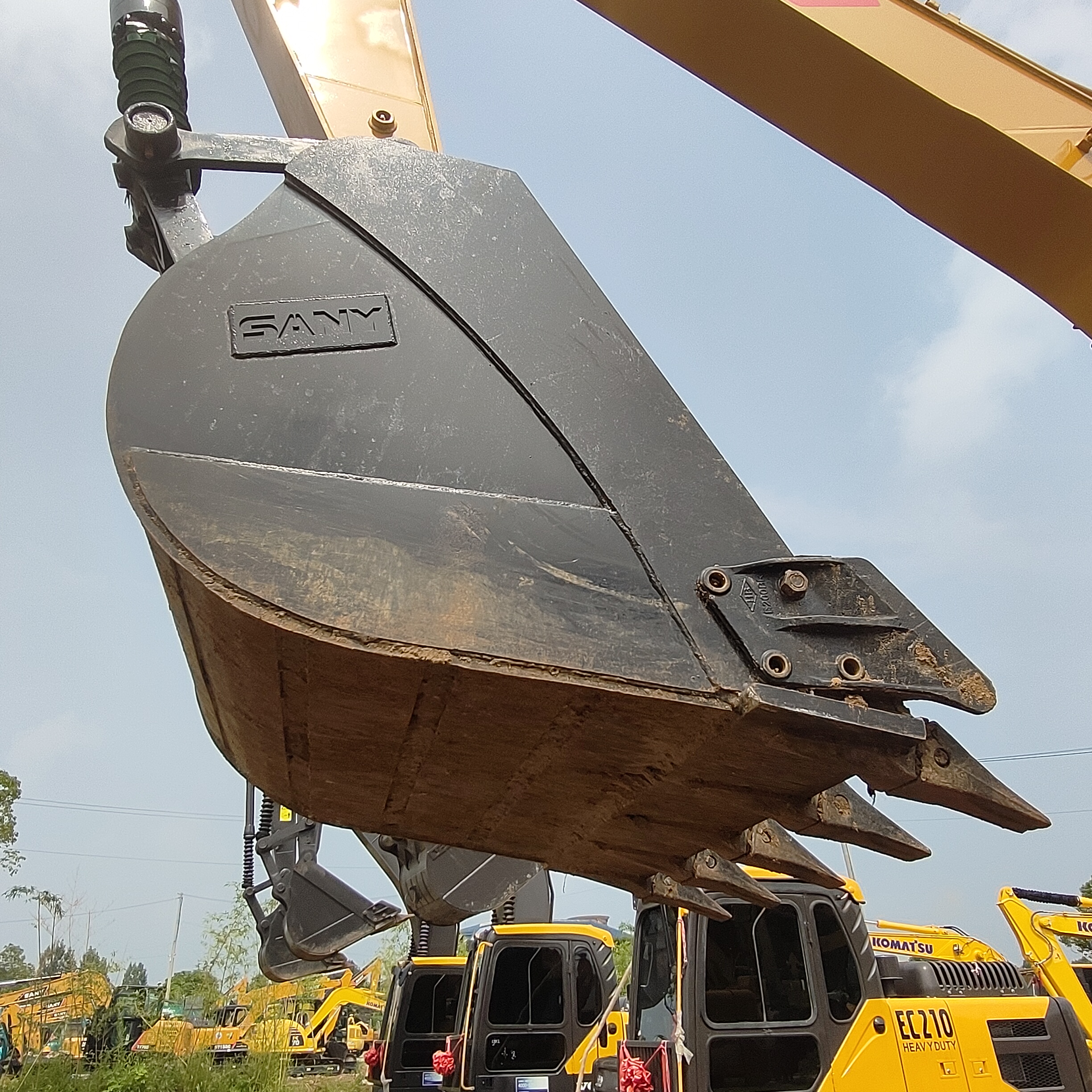 Sany Sy235c Использованный Sany экскаватор 128.5Kw 23 тонн Гидравлический экскаватор Crawler установлен
