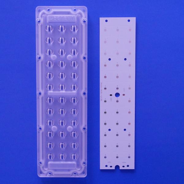 СИД приведенное 3030 крышки объектива 3С12 уличного света 30Ватт по вертикали 36 ПК 3535 СМД несимметричный