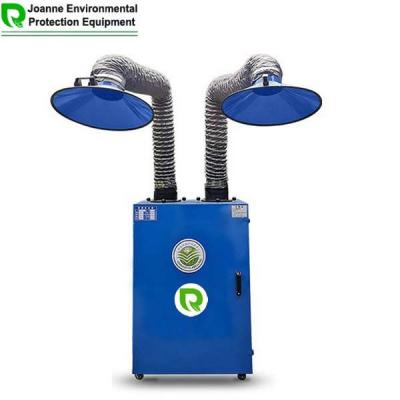 Industry Weld Fume Extraction Units Air Pulsing Cleaning Weld Smoke Collector With Positioning Arm