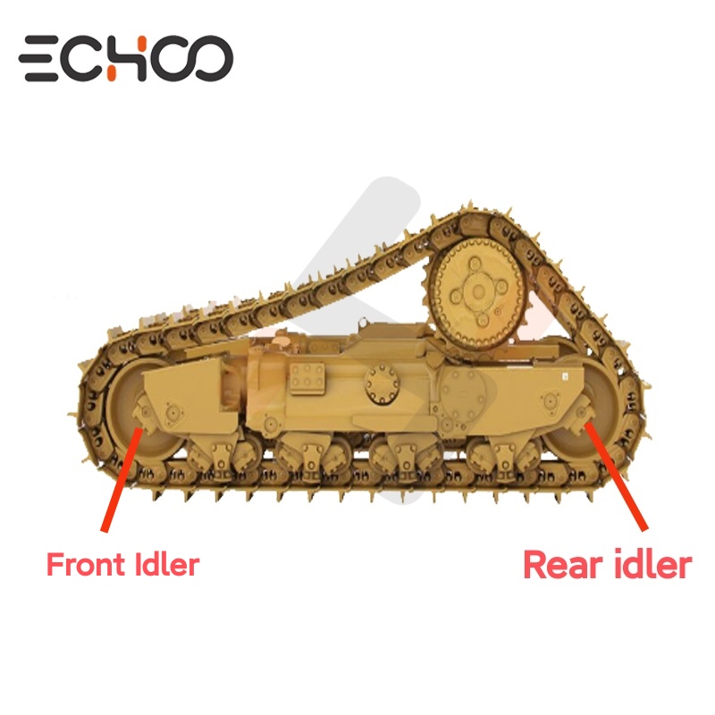 Приспособления для бездействующих колес для Yanmar B15-3 Mini Excavator Chassis Components