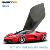 NASIDO MS20 Film pour vitres métallisé argenté - Rejet de chaleur par pulvérisation métallique