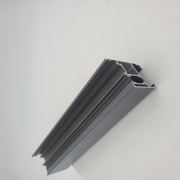 Odorless 6061 Aluminium Window Profiles Integrated Grey Sound Insulation