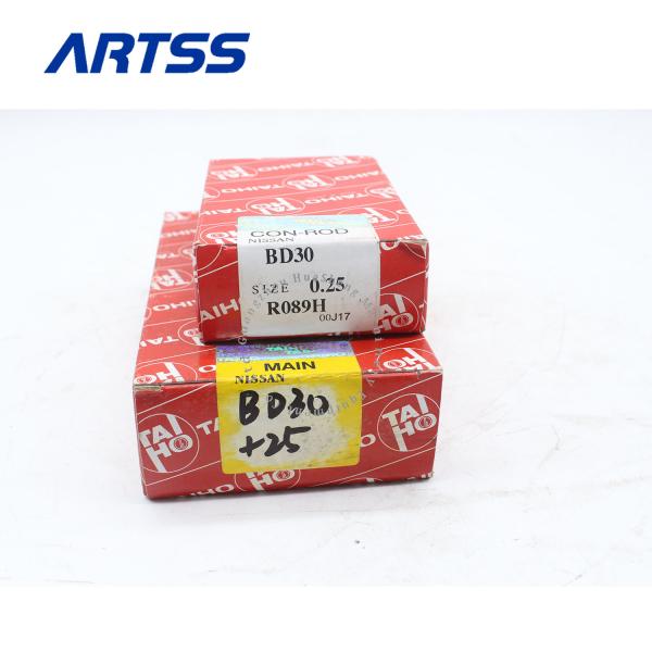 No rolamento principal diesel conservado em estoque do motor DAIDO BD30 & no engodo Rod Bearing +0.25/STD para NISSAN Excavator Spare Parts