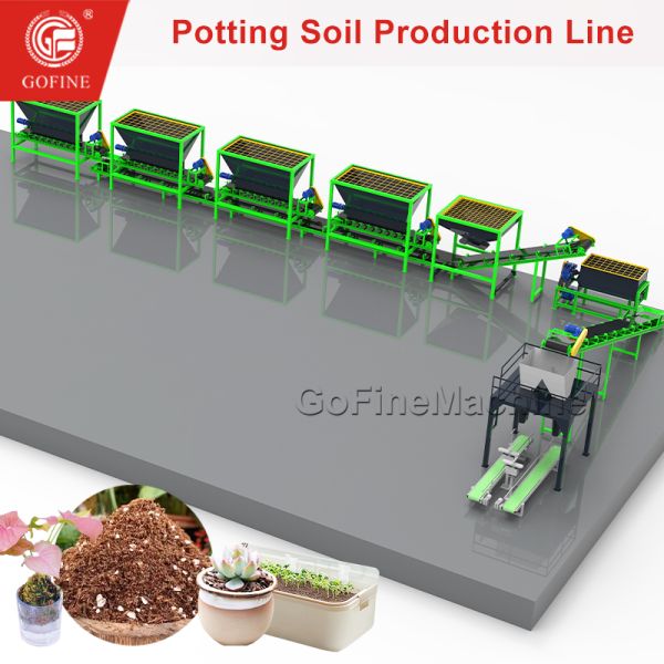 Indoor Potting Soil Mixer Machine Soil Mixing Equipment Supplier