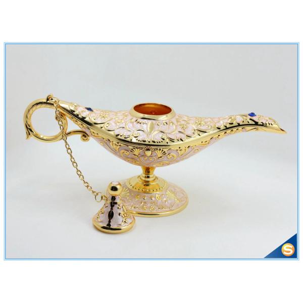 Middle East style metal aladdin lamp trinket box jewelry box for gift
