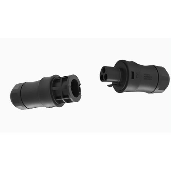 IP68 Waterproof Signal Connector with 25A Rated Current and Copper Needle Contact for Panel Mount Applications
