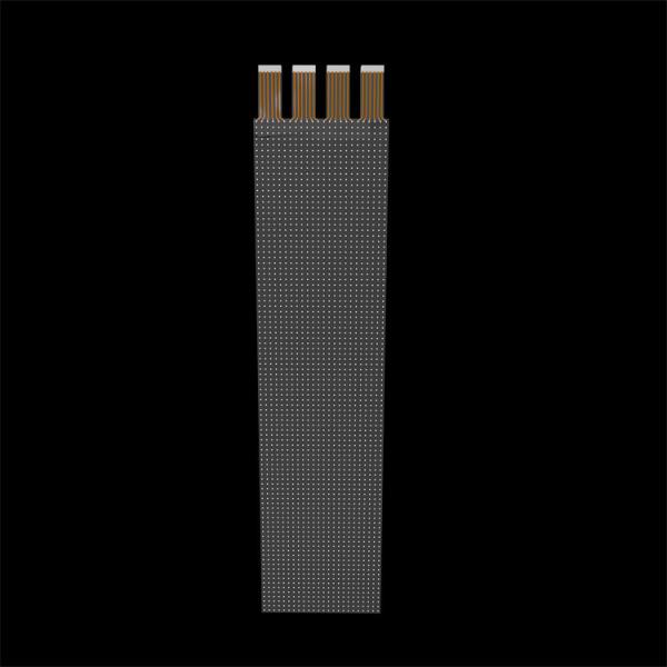 personnaliser l'écran adhésif à LED transparente sur verre avec lumière et minceur Publicité Mur vidéo P20 DC5V WE2121RGB