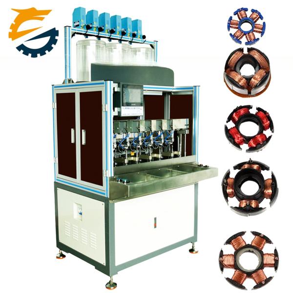 Advanced 3.5 KW Brushless Dc Motor Winding Machine with 5 kVA Max.Transformer Capacity