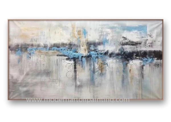 24 X 48 Hand Painted Acrylic Wall Painting Modern Wall Art For Living Room