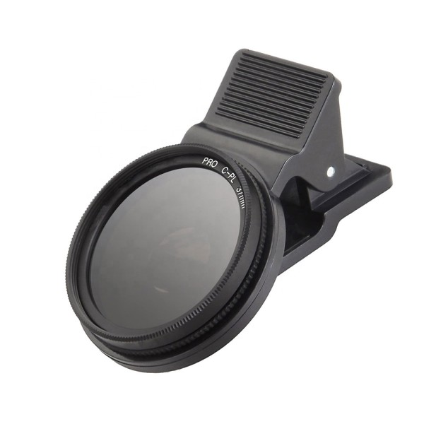 Customizable Smartphone CPL Filter 37mm CPL Filter With Multi Layer Nano Coating