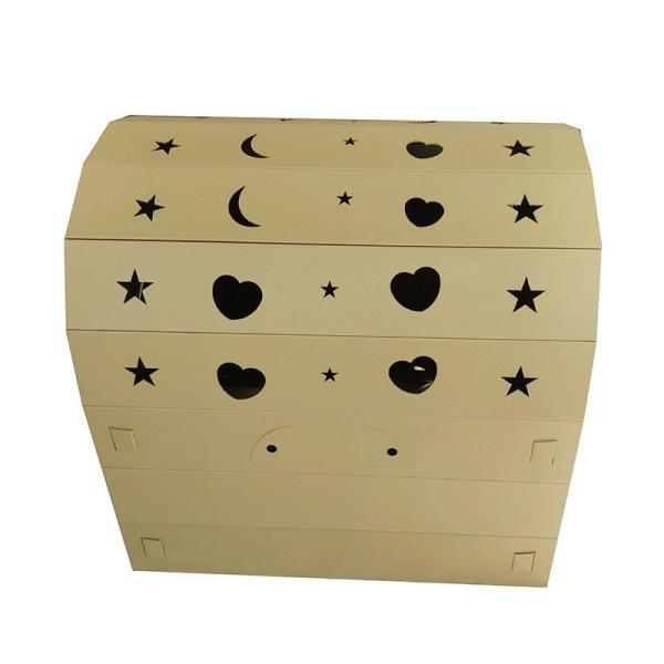 Eco Friendly Indoor Cardboard Playhouse To Color 5 Pounds For Imaginative Kids
