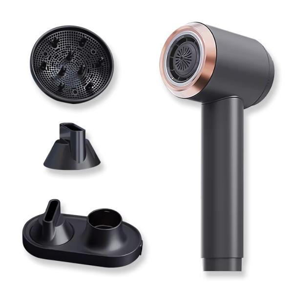 Constant Temp Hair Dryer Long Battery Life Cordless Rechargeable USB Charging