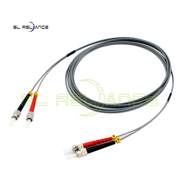 ST interno dos cabos de remendo da fibra ótica de FTTB FTTX 2.0mm à ligação em ponte da fibra do ST
