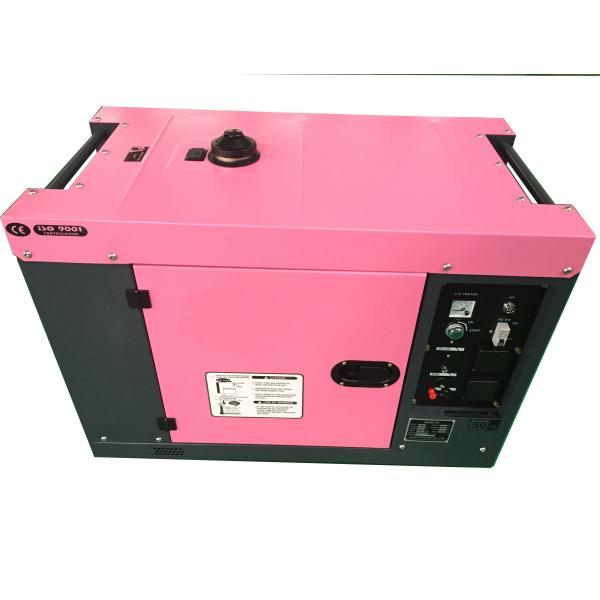 65dB 7kw Small Diesel Generators Power Electric Start ISO9001