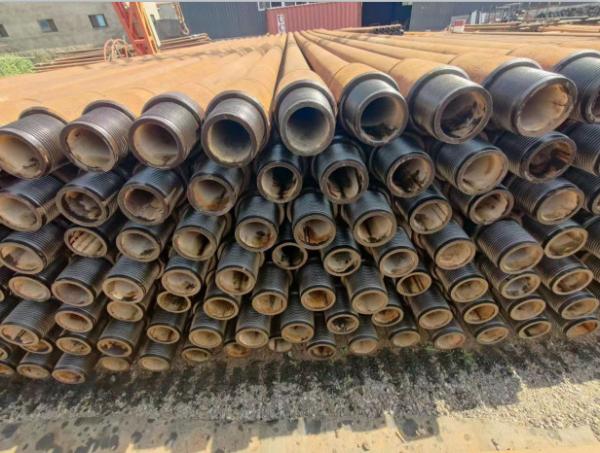 used drill pipe ¢140*11.54*9.6m, thread 5 1/2 FH