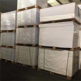 Papier d' emballage imprimé à deux côtés en carton d' ivoire / FBB ( carton pliable)