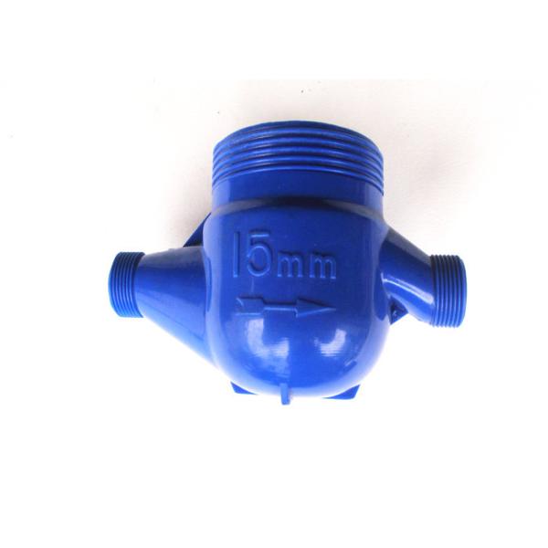 Dry Dial Multijet ABS Plastic Water Meter Anti-magnet For Cold Water LXSG-15EP
