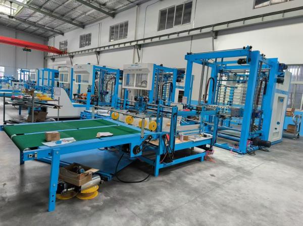 Fully Automated Stacking With Auto Flip Fop Stacker Machine For High Speed Corrugated Cardboard Production