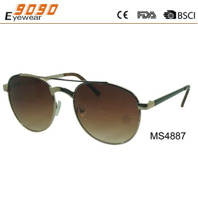 New arrival and hot sale of metal sunglasses, UV 400 Protection Lens