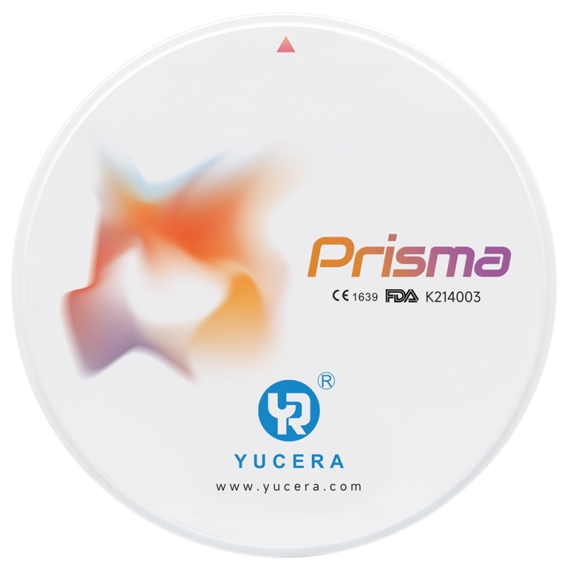 Prisma Aesthetic Multilayer Zirconia Block for CAD CAM Dental Restorations | High Translucency Natural Shade Zirconia for Crowns & Bridges