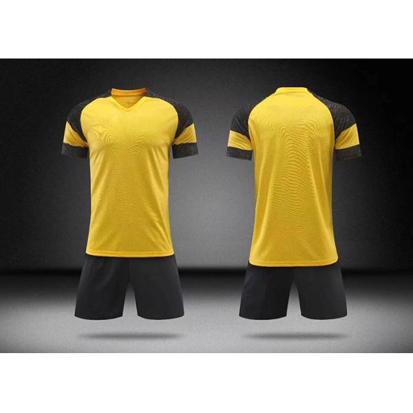 New fashion breathable dri fit sublimation custom design soccer jersey football uniform set