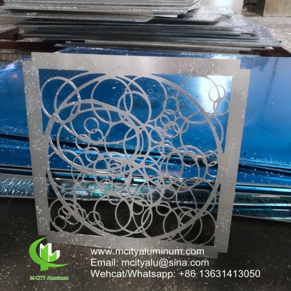 Металлические алюминиевые панели для фасадной занавески алюминиевых массивных панелей для фасадной облицовки