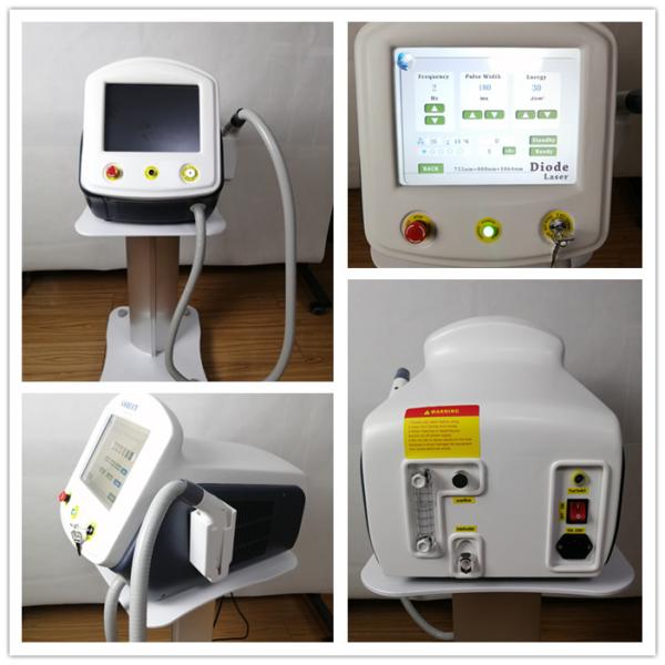 Máquina de depilación por láser de diodo portátil de alta potencia 755nm 808nm 1064nm 3 longitud de onda