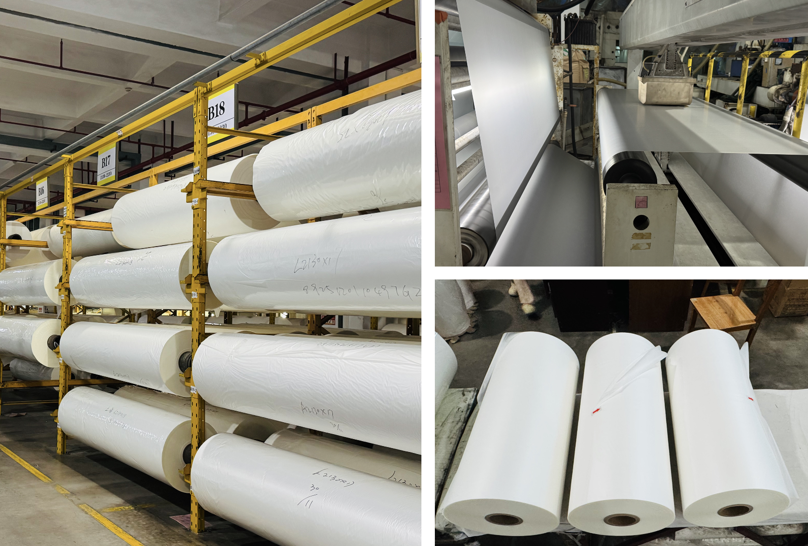 100mm to 2200mm Width Food Grade Clear Laminating Film Roll with Glossy Finish for Enhanced Durability