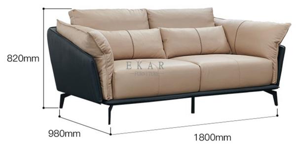 Modern 1 2 3 Seater Living Room Fabric Sofa Set