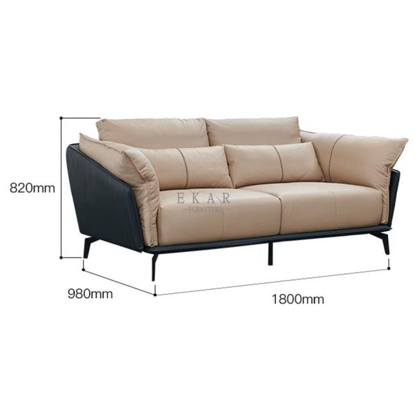 Modern 1 2 3 Seater Living Room Fabric Sofa Set
