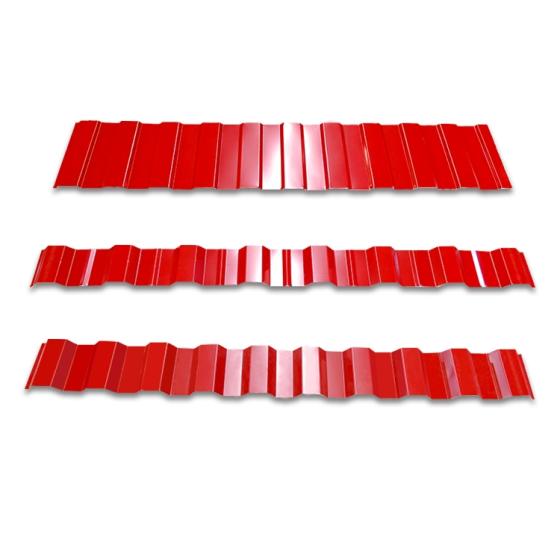 PLC 3p 0.7mm Roofing Tile Roll Forming Machine