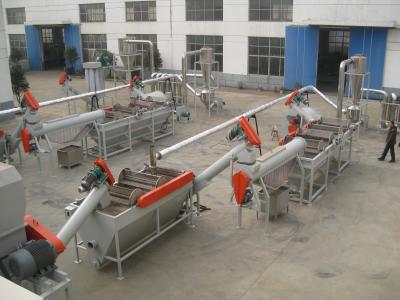PP PET PS HDPE Waste Plastic Recycling Pelletizing Machine Stainless Steel 304