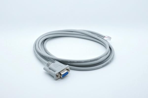 DB9P Male TO DB9P Female Power Black PCB Molded Wire Harness Custom