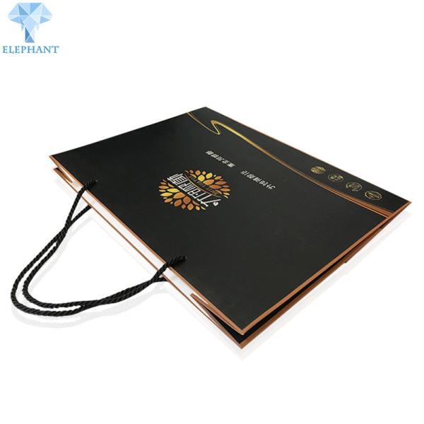 Sacos afastados de papel simples da forma C2S Art Paper Sturdy Gift Bags Skincare