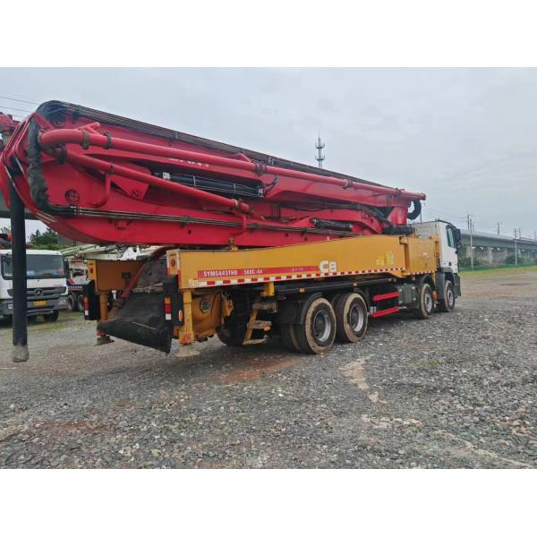 2018 Benz Chassis Sany Эффективный бетонный насос с низким пробегом и мощным двигателем