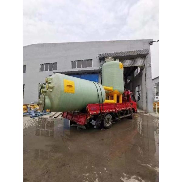 Industrial Round Chemical Resistance Frp Storage Tank For Water Treatment
