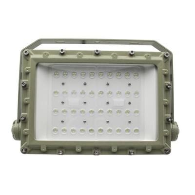 Luz de inundação conduzida de Atex prova ex 100 grupos Iia Iib Iic do gás do watt Ip65