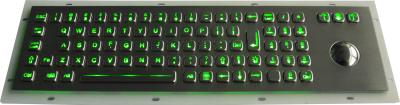 Metal impermeável o teclado Backlit de USB com 81 chaves comprime o teclado iluminado